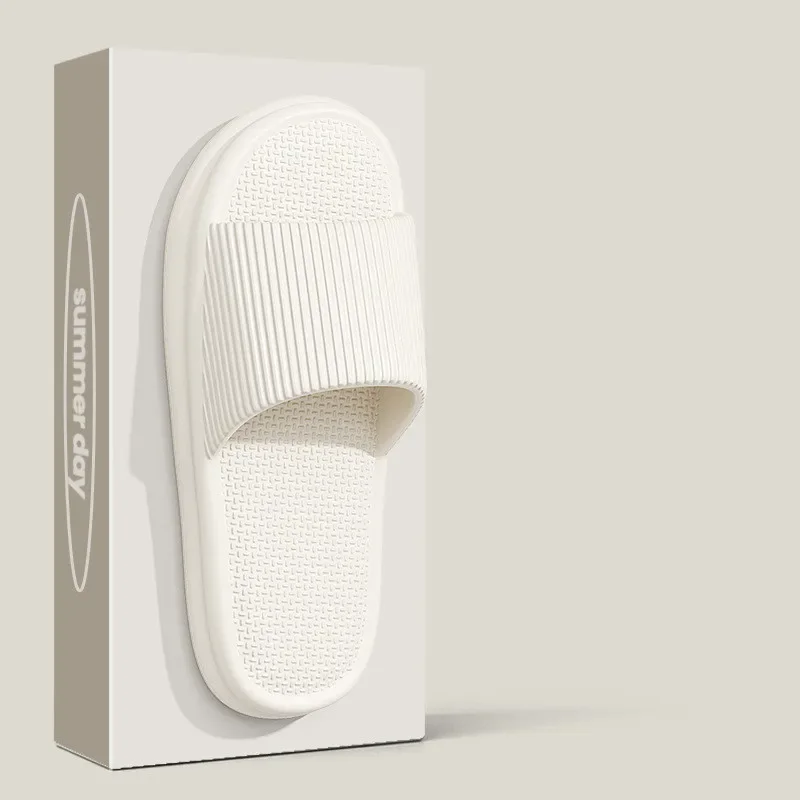 Шлепанцы из ЭВА для мужчин и женщин мягкие сандалии Нескользящие дома пляжа