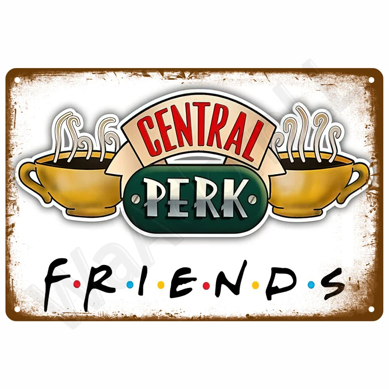 

Винтажная металлическая вывеска