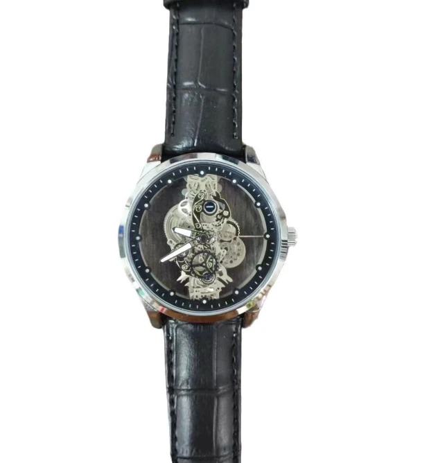 Часы наручные мужские кварцевые с автоматическим механизмом двусторонние