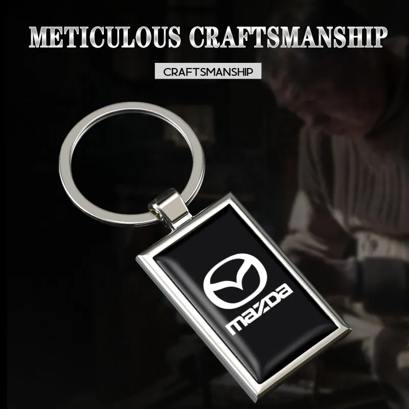 Брелок для ключей плетеная кожаная веревка Mazda 3 6 CX5 2 CX3 CX9 MX5 RX8 Axela Demio Atenza MS GJI GH BK MP