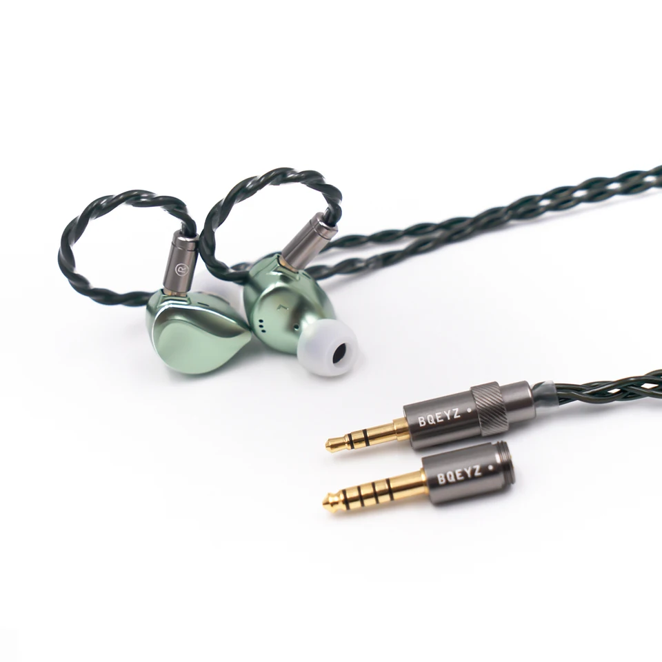 Фото BQEYZ Seasonal Series WINTER II IEM Игровые проводные наушники HiFi с медным кабелем 3 в 1 №5