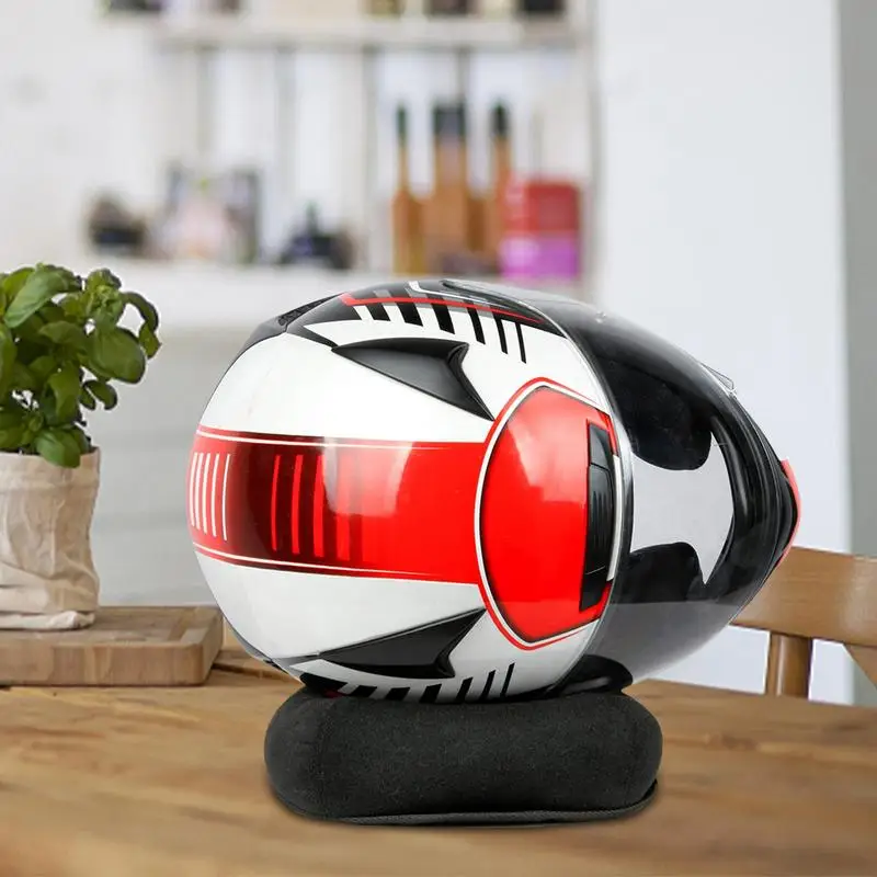 

Helmets Rack Donut Pad Volumizing Filling For Storage Helmets Prevents Rolling Dirt Bike Helmet Stand Support Motorcycle