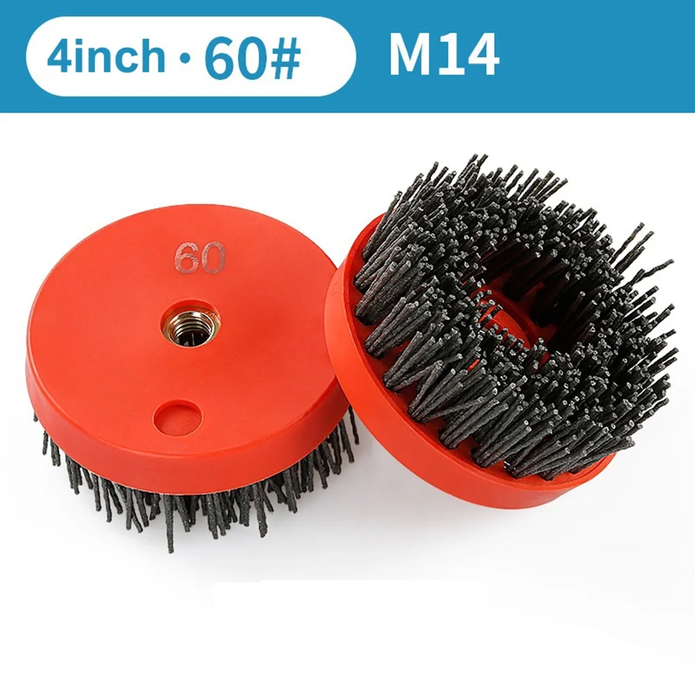 

Red Antique Brushes Nylon Brush Antique Brushes 4Inch 110mm Abrasive Brush Circular Antique Nylon Silicon Carbon