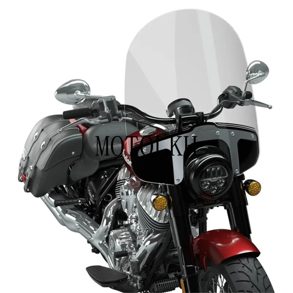 

Higher Quick release windshield For indian Super Chief, Chief Models Bobber Dark Horse 22-23