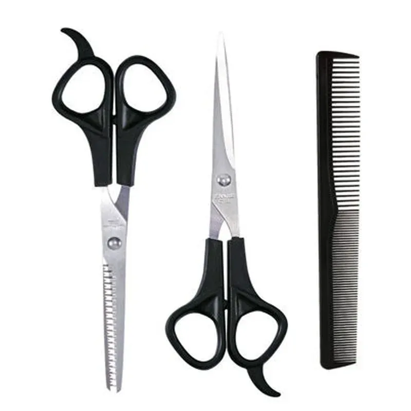 

Набор парикмахерских ножниц, комплект 6-дюймовых ножниц, инструмент для стрижки и филировки, расческа для волос, аксессуары для парикмахера, салонные Парикмахерские ножницы