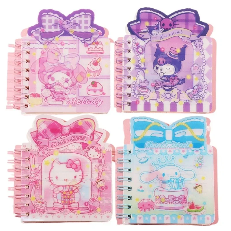 Sanrio Hello Kitty 3D блокнот милый мультфильм аниме Kuromi My Melody портативный денежный