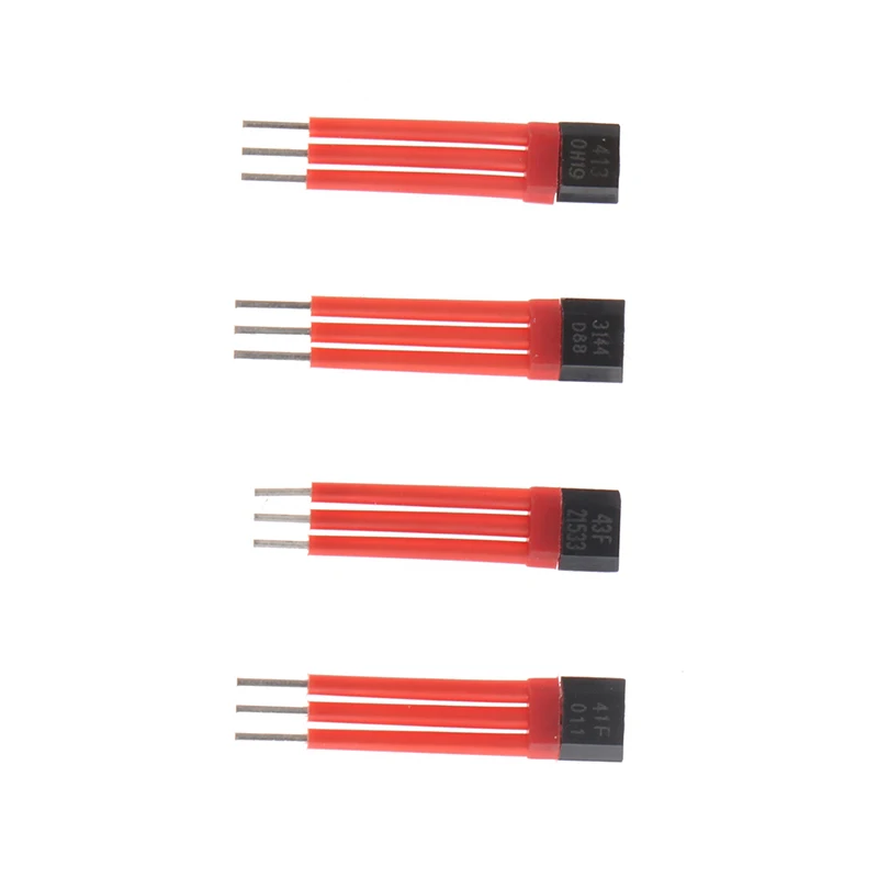 

10 шт., электродатчик Холла двигателя 3144 41F 43F 413, переключатель Холла 13A A44E, датчик с изоляцией высокой температуры