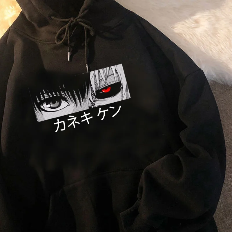 

tokyo ghoul Kaneki Ken hoodies women graphic y2k aesthetic printed grunge women sweatshirts printed streetwear