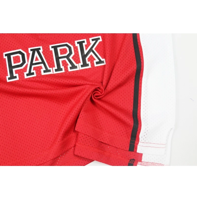 Bg Basketball Jerseys Sunset Park 1 Shorty Jersey Sewing Embroidery Outdoor Sports Hip Hop High-quality Red 2023 New