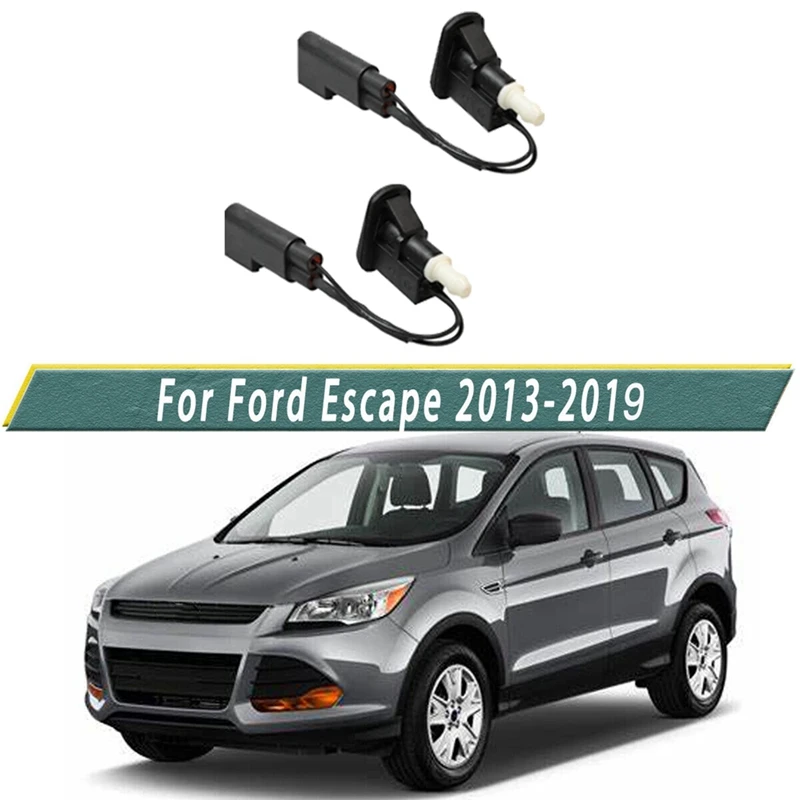 2 шт. CV4417666AC Автомобильная Передняя фотовспышка с подогревом для Ford Escape/Kuga 2013-2019