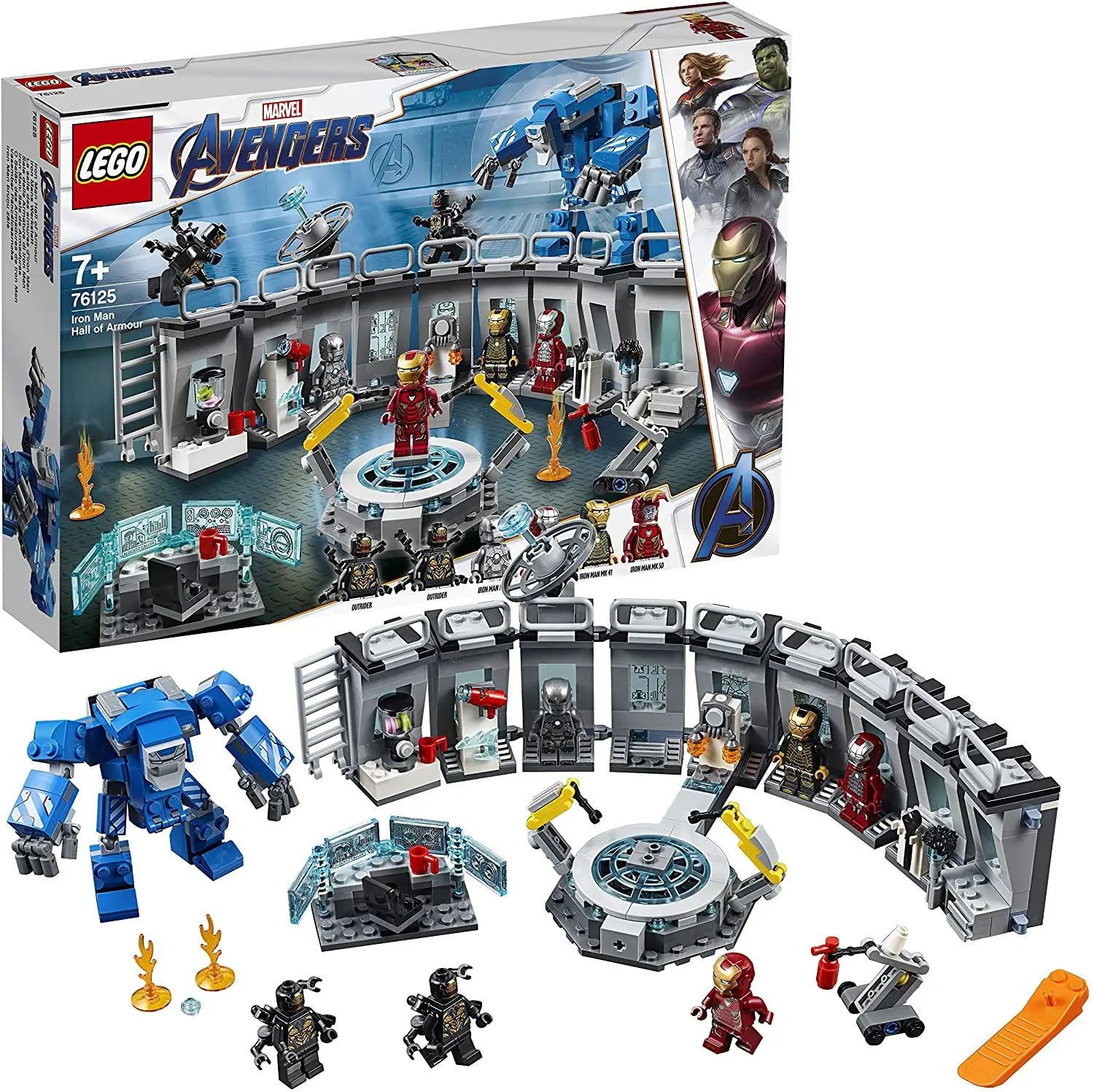 Набор для изготовления LEGO мстители Железный человек (76125) 524 шт.|Блочные
