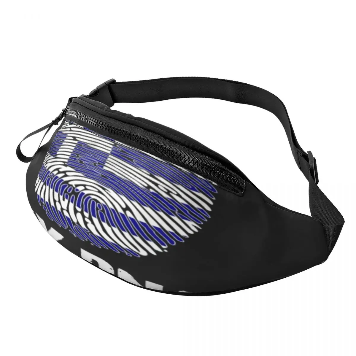 

Greek DNA Fanny Pack,Waist Bag Holiday Durable Travel Crossbody Bag Multi-Style