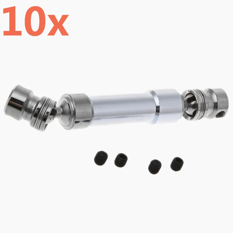 

10 Pieces Metal Rear Drive Shaft CVD For FY-03 WLtoys 12428 12423 1/12 RC Car Crawler Short Course Truck Remote Control Cars
