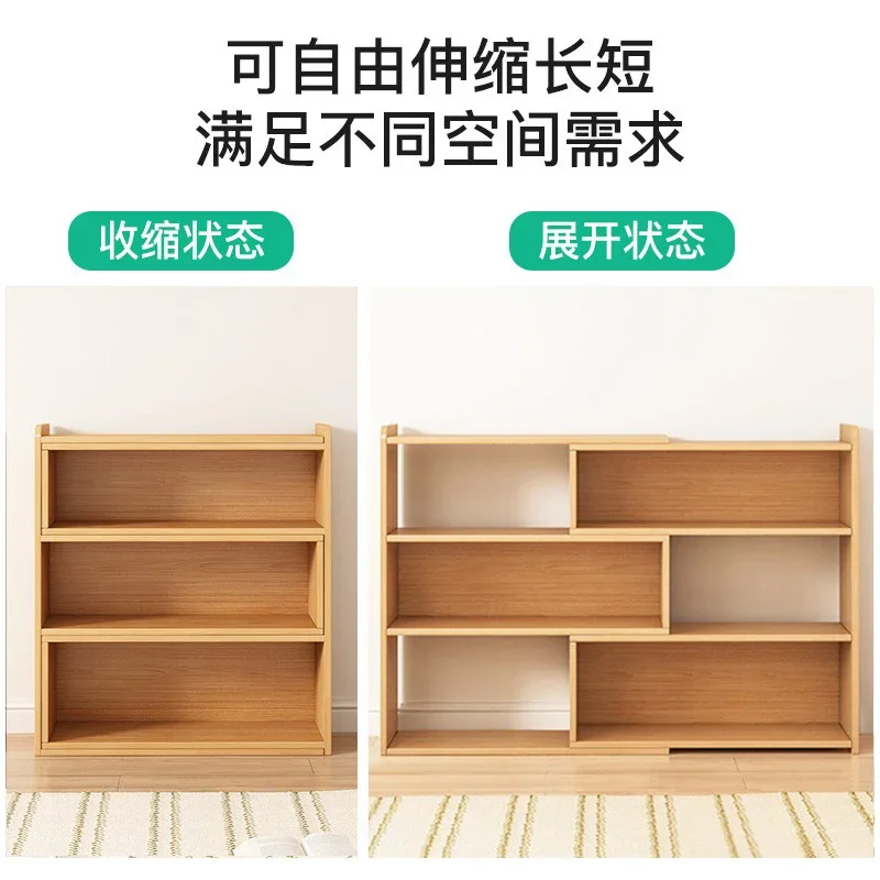 Полка напольная многоярусная полка для хранения демонстрационный книжный шкаф