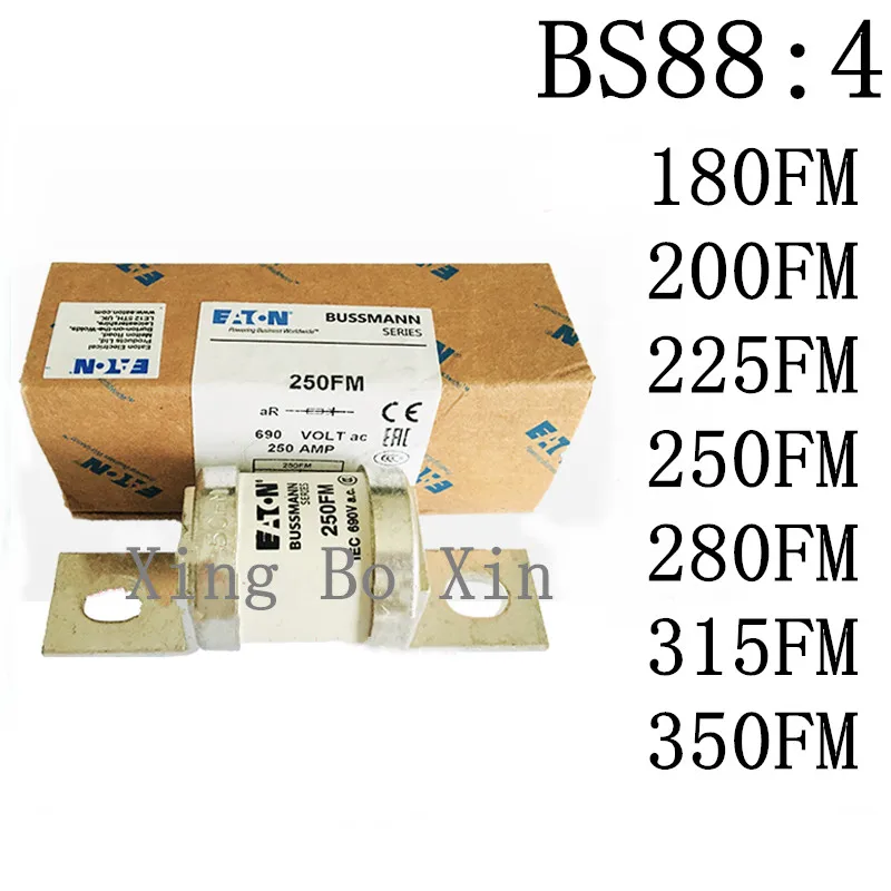 5 шт. 100% Новый оригинальный предохранитель BS88:4 180FM 200FM 225FM 250FM 280FM 315FM 350FM 690 В 250AMP 180A 200A 225A 250A 280A 315A 350A