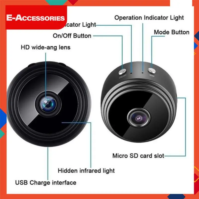 

Mini Camcorder Wireless Mini Wifi Camera Video Surveillance 1080p Ip A9 Mini Camera Motion Detection Infrared Night