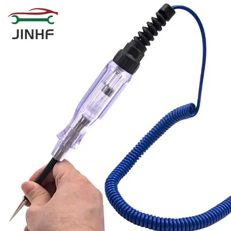 

Auto DC 6V 12V 24V DC Car Voltage Circuit Tester Long Probe Pen Automobile Repair Tools for Checking Circuits, Fuses, Switches