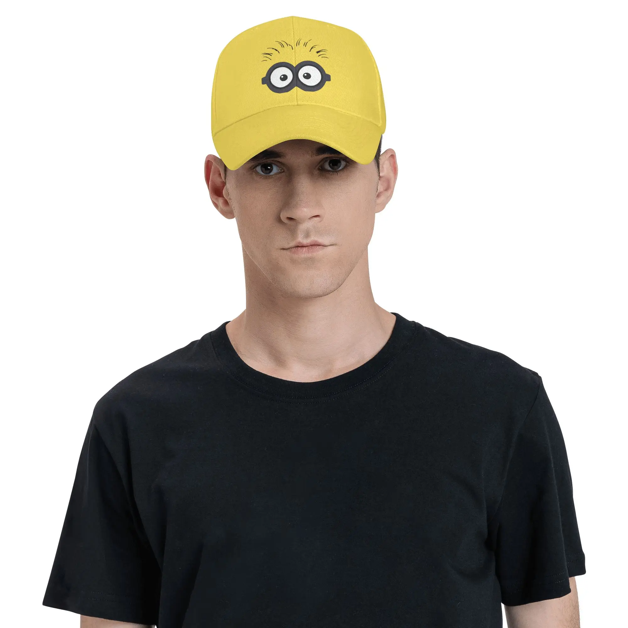 Бейсболка M-Minions с мультяшным принтом, кепка-тракер в стиле K-pop Rock, хит продаж, ретро-кепка Y2K для пар, женская бейсболка с индивидуальным логотипом (art.: 3920dabfa4aa4) - 3920dabfa4aa4