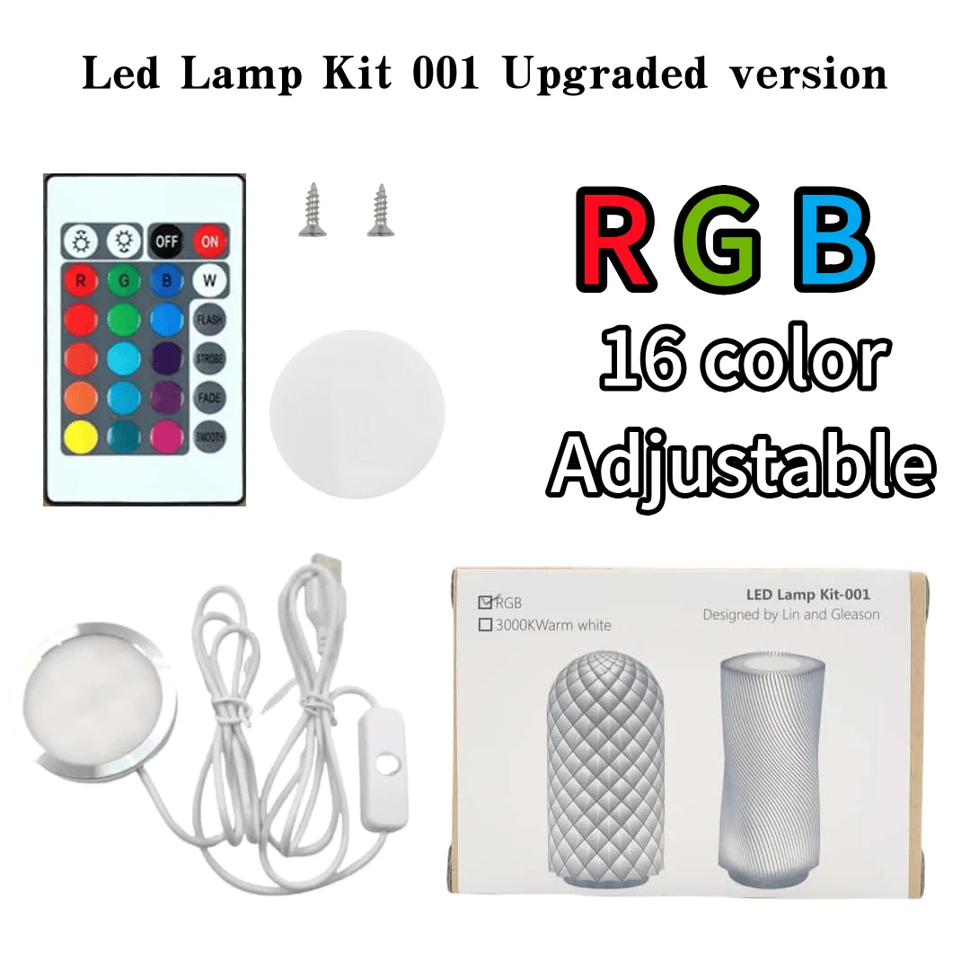 

Комплект светодиодных ламп Bambu Lab 001 теплый белый/мультицвет