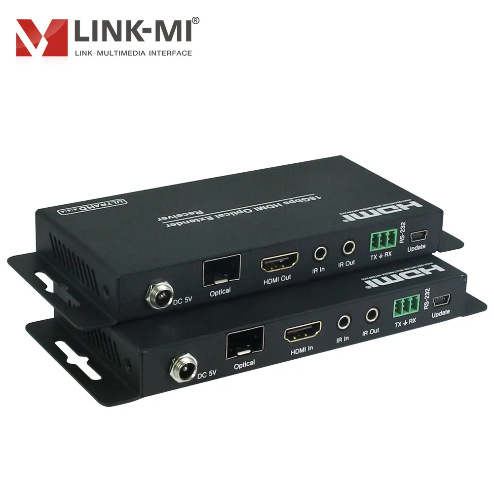 

4K HDMI Extender over Fiber for 300-1000m Transmission