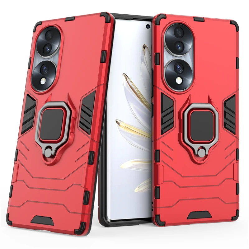 Phone Case For Huawei Honor 70 Pro Cover For Honor 70 Pro Capas Shockproof Holder Magnetic Armor Case For Honor 70 Pro Fundas