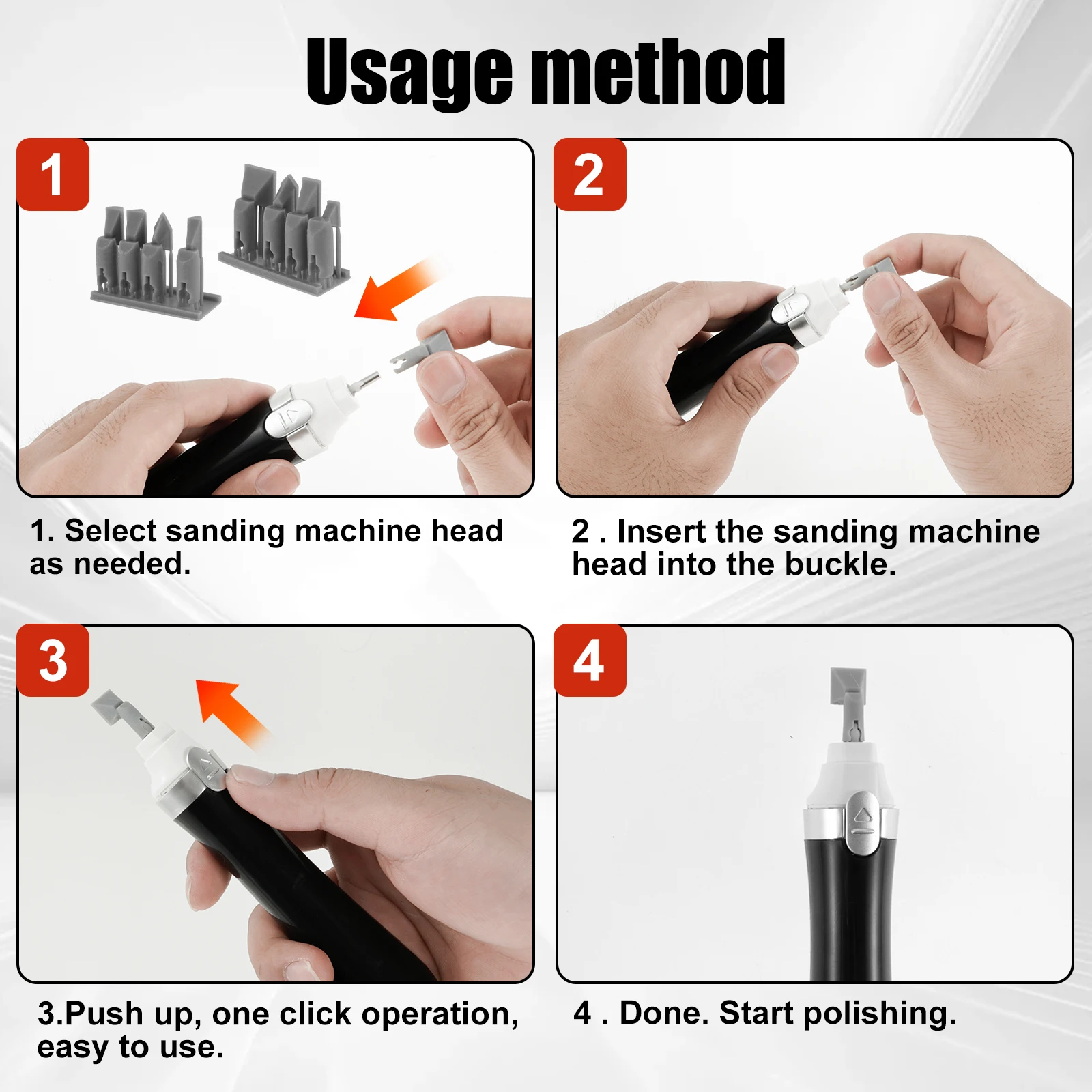 Электрическая сабельная шлифовальная машинка 2 скорости миниатюрная