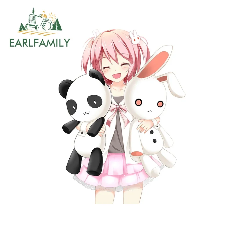 EARLFAMILY 13 см x 9 5 аниме Женская фотосессия Милая с животными водонепроницаемая