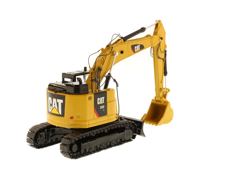 Гусеничный Экскаватор DM Caterpillar CAT 335F модель инженерного автомобиля из сплава с