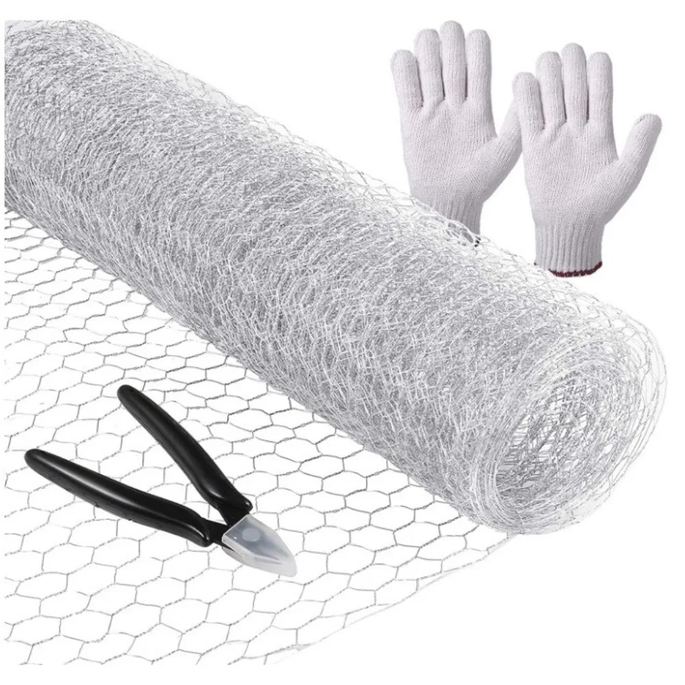 Шестиугольная Оцинкованная Проволочная Сетка Для Курицы 0 1/0 35/0 4 М Искусственный