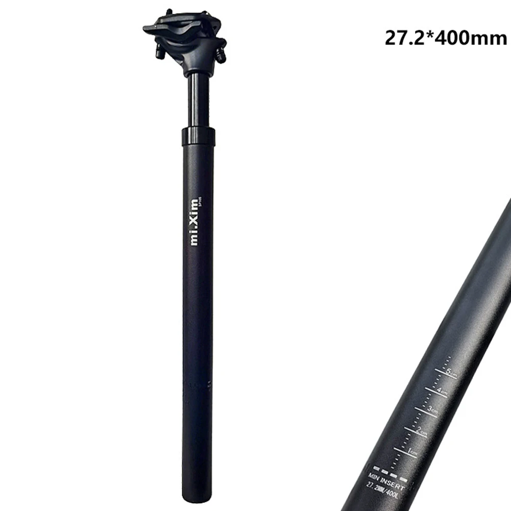 

Seat Tube Seatpost 27.2/30.9/31.6*400mm Aluminum Alloy Seat Tube Seatpost Spring Shock Absorber Brand New Durable And Practical