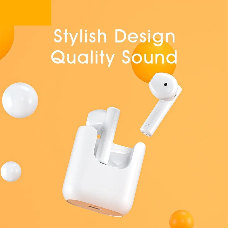 

T12 smart wireless earphone semi in ear Bluetooth TWS headphone 13mm driver earbuds low latency headset with MIC HD call