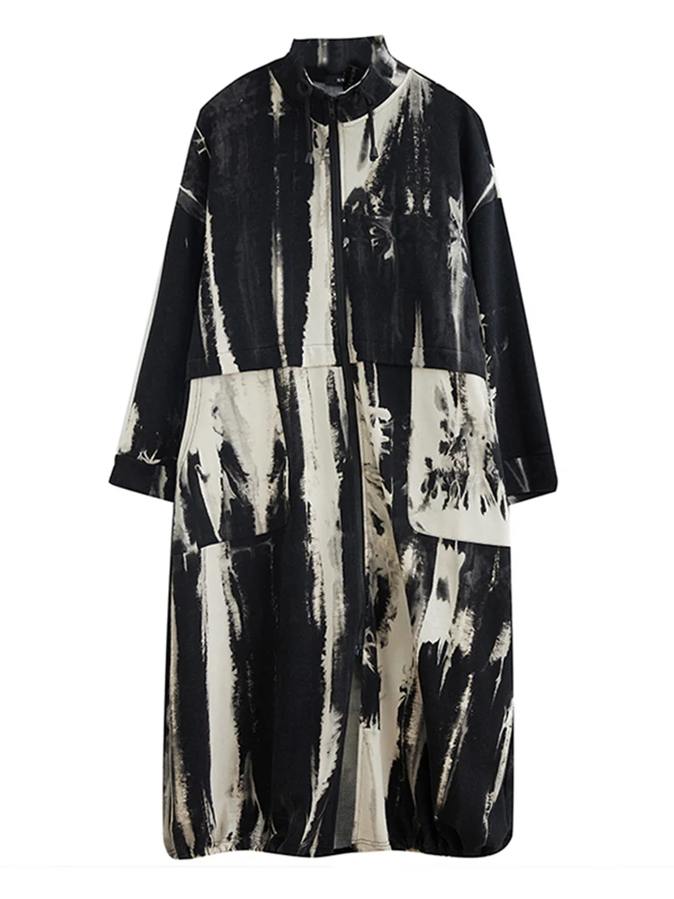 2024 осенне-зимняя длинная водолазка оверсайз Женская Повседневная Свободная