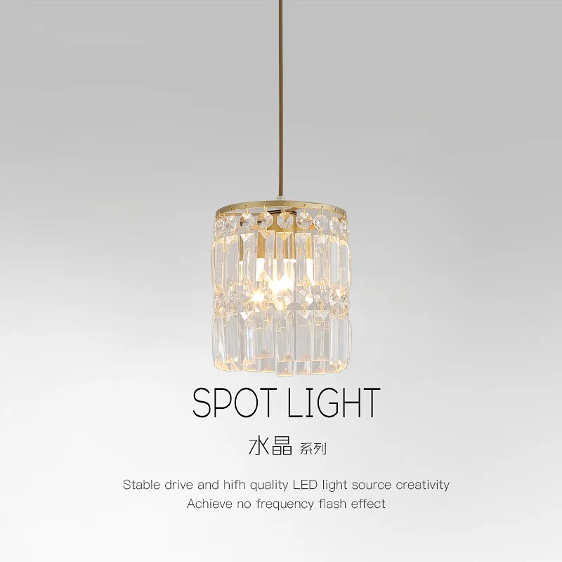 

Современная Минималистичная стеклянная лампа, роскошная маленькая люстра для спальни, прикроватного столика, атмосферного бара, крыльца, коридора, люстра с одной головкой