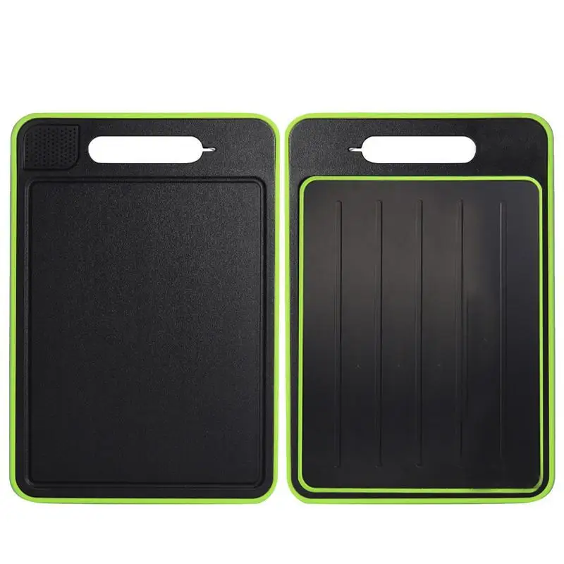 

Double-side Cutting Board Fast Defrost Tray Fast Thaw Frozen Food Meat Fruit Quick Defrosting Plate Kitchen Chopping Boards