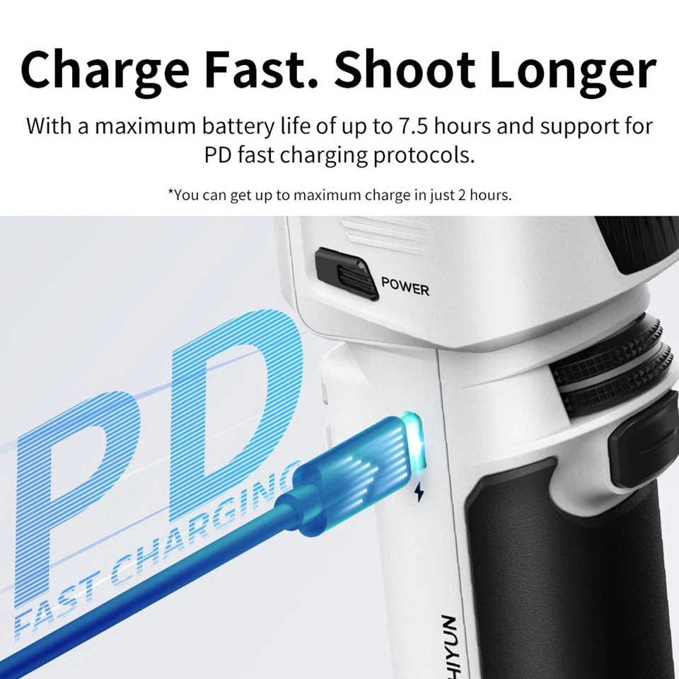 ZHIYUN CRANE M3S стабилизатор подвеса для камеры ручной быстросъемный беззеркальных