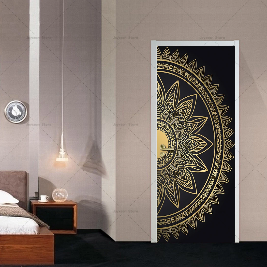 Наклейка на дверь водостойкая самоклеящаяся