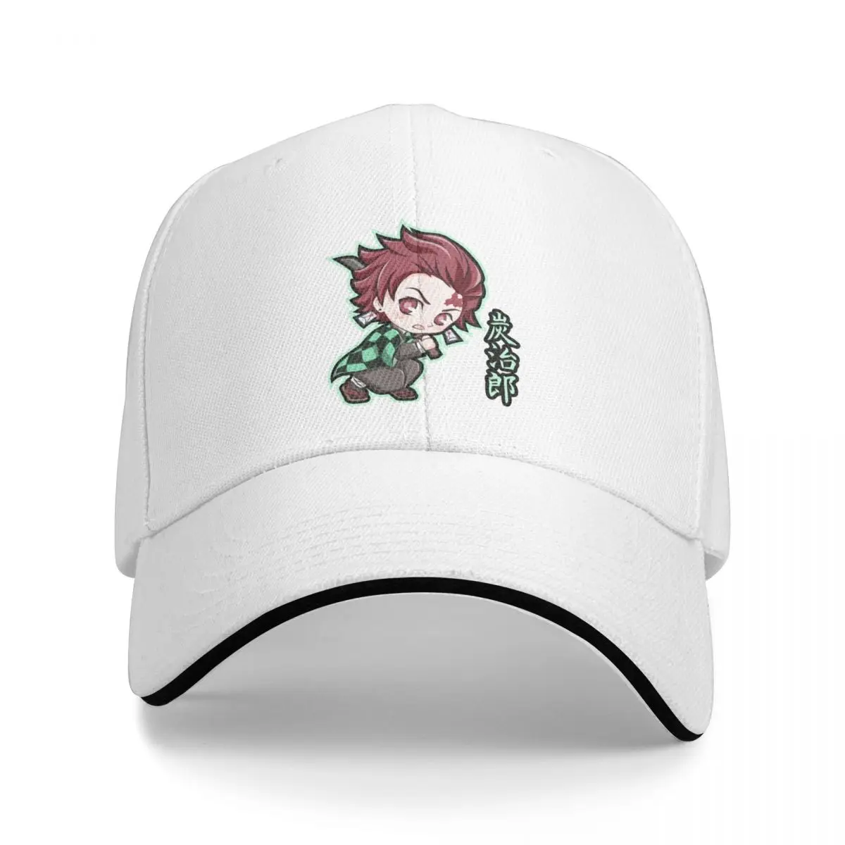 Бейсболка Tanjiro с демоном Кепка-сэндвич в стиле хип-хоп японское аниме