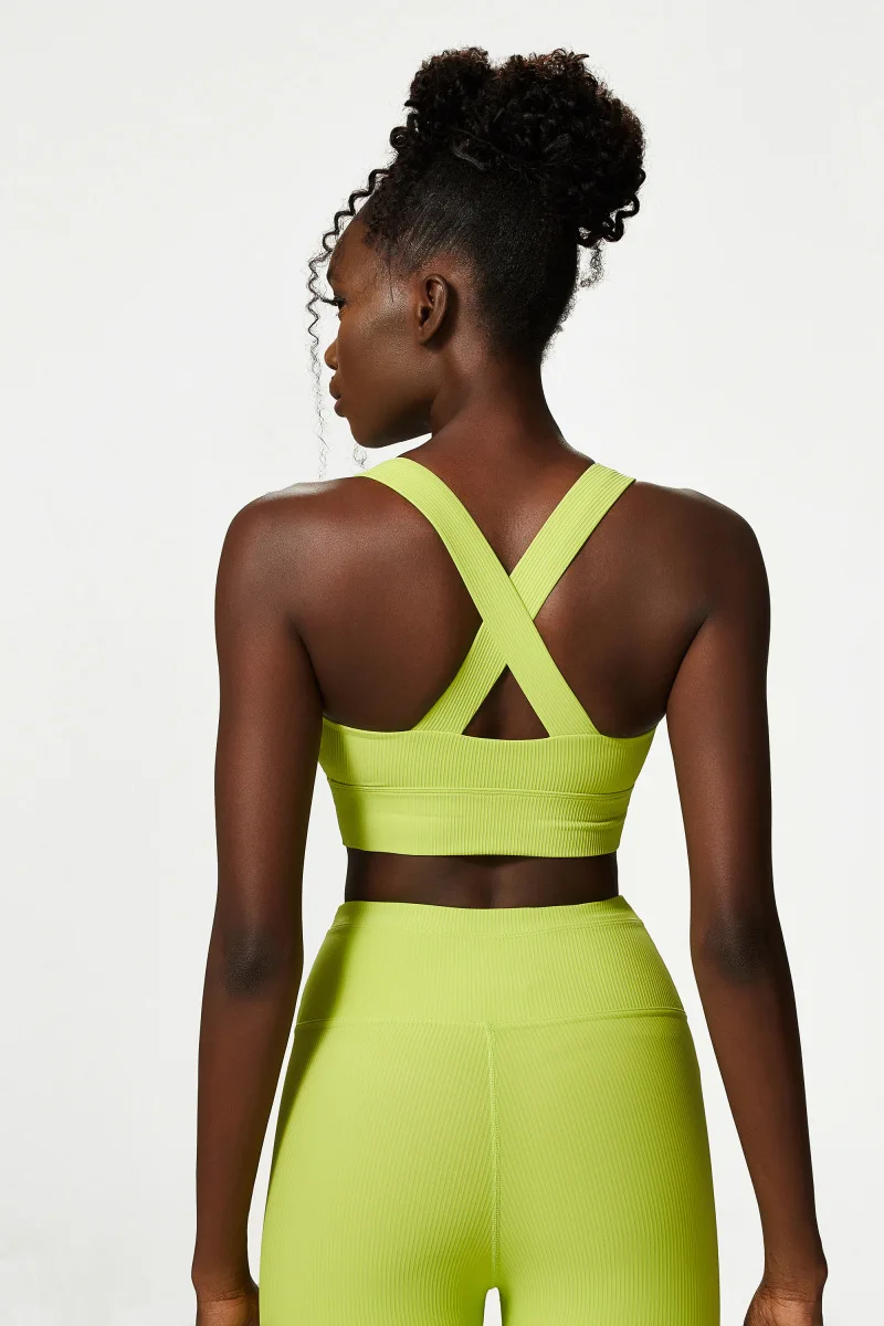 

Sports Bra for Women, Cross Back, Running, Fitness, Yoga Suit, Tank Top, New Fashion, 2023