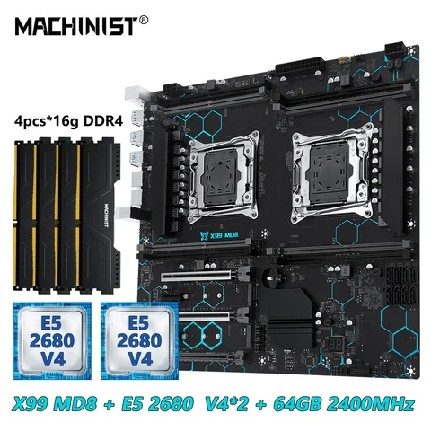 X99 dual xeon 2680 v4 - купить недорого | AliExpress