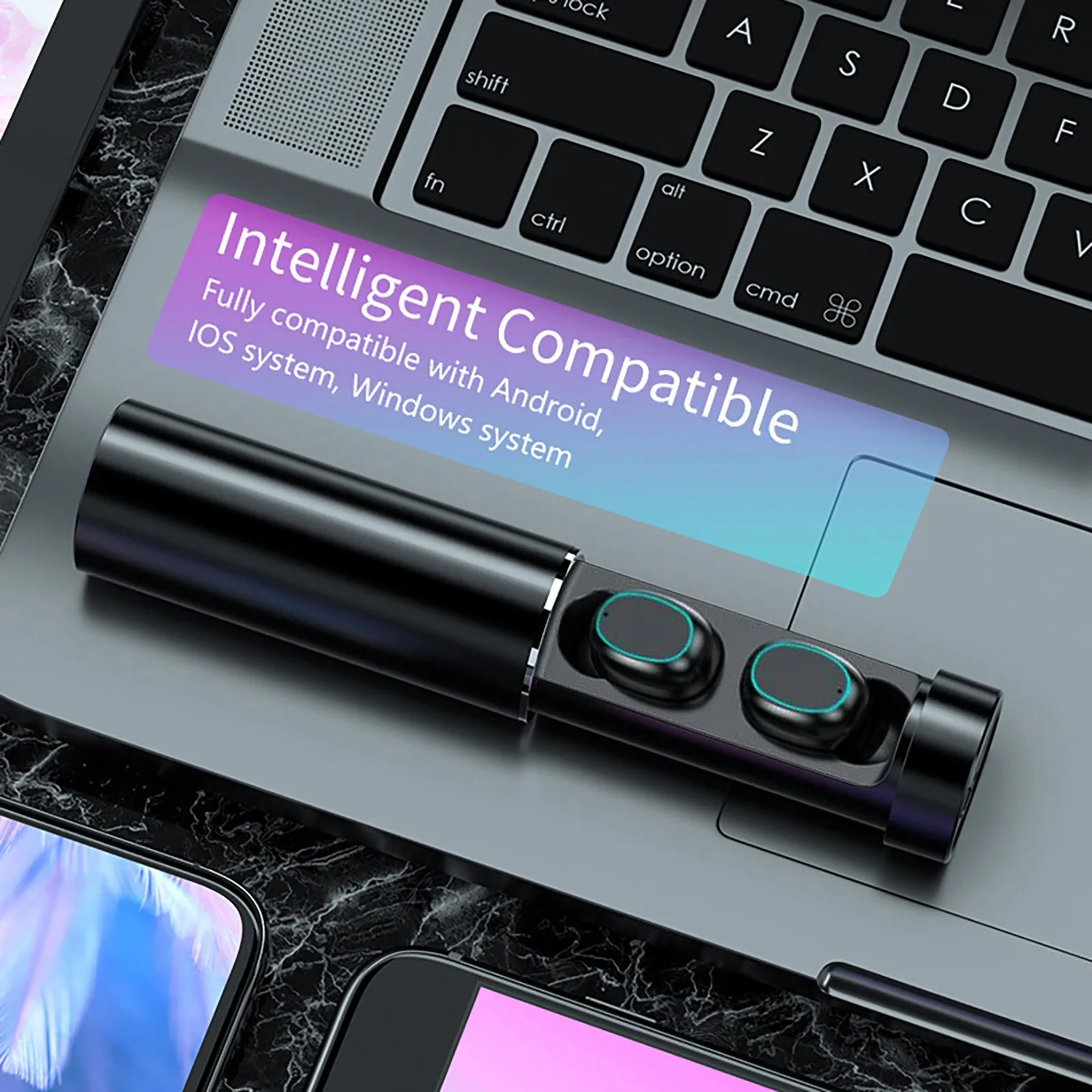 

B9 TWS Wireless Earphones Bluetooth V5.0 In-ear 8D HIFI Stereo Sport Gaming Headphones LED Digital Display For Xiaomi Samsung