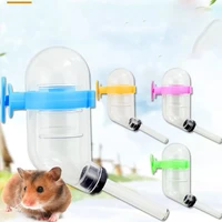 cage hanging 50ml leak proof vacuum pets hamster drinking water dispenser feeder bottles for golden bear hamster mini animals