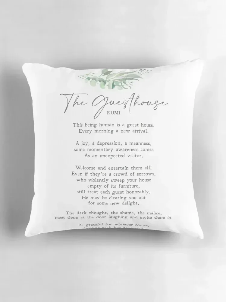 Гостевой дом Руми Поэма Персидская литература Эмоции Печать Настенное искусство