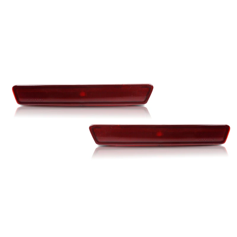 

Красные/дымчатые линзы, задний бампер, боковые габаритные фонари, корпуса для Ford Mustang 1999-2004 годов, без лампы/розетки