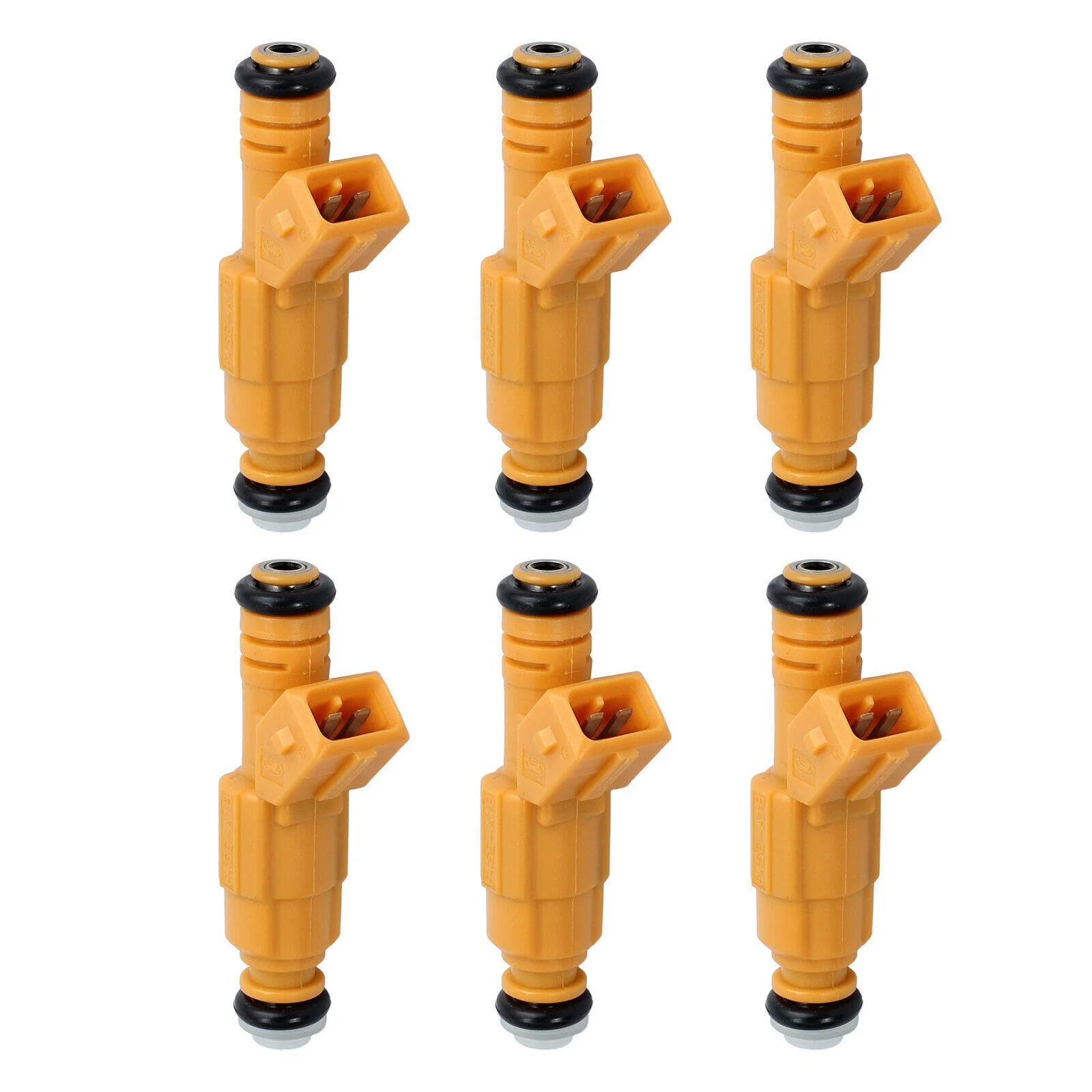 

Set of 6 Upgraded Fuel Injectors 4-Hole for Jeep Cherokee 89-98 4.0L 0280155784