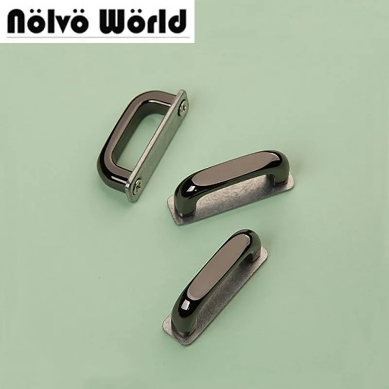 

50pcs 4 colors inner 20X7mm bag metal hanger alloy gun metal u rings,arch bridge metal for DIY bags purse sewing