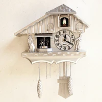 vintage nordic wall clock pendulum silent retro creative wall clocks plastic cute reloj pared grande home decor watches