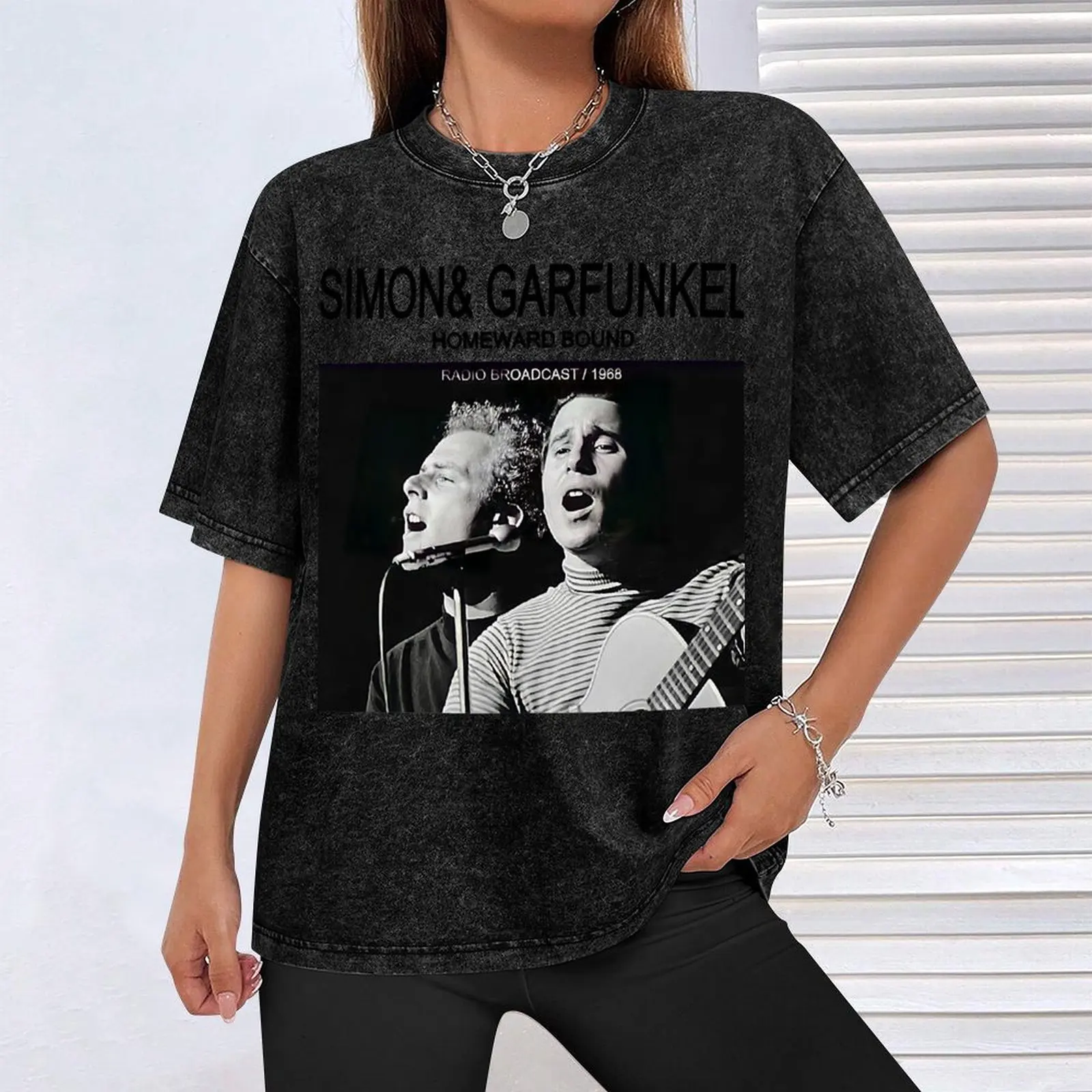 Simon And Garfunkel футболка хлопок большие размеры