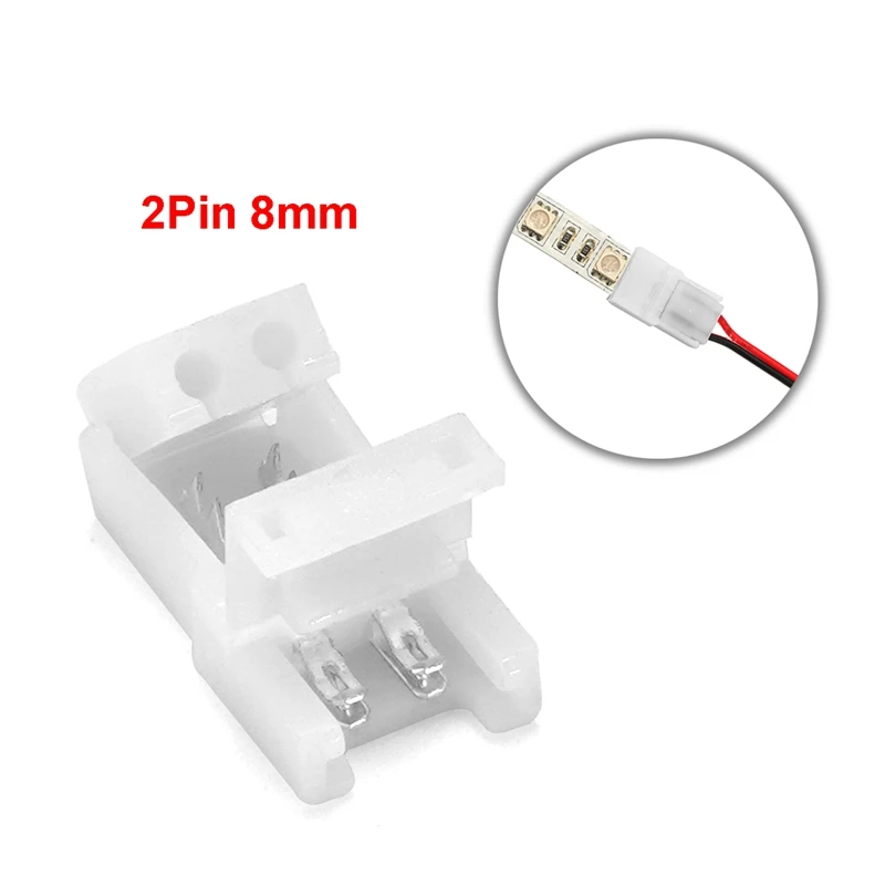 

1-100 шт., L-образные 2-контаксветодиодный угловые разъемы для светодиодных лент