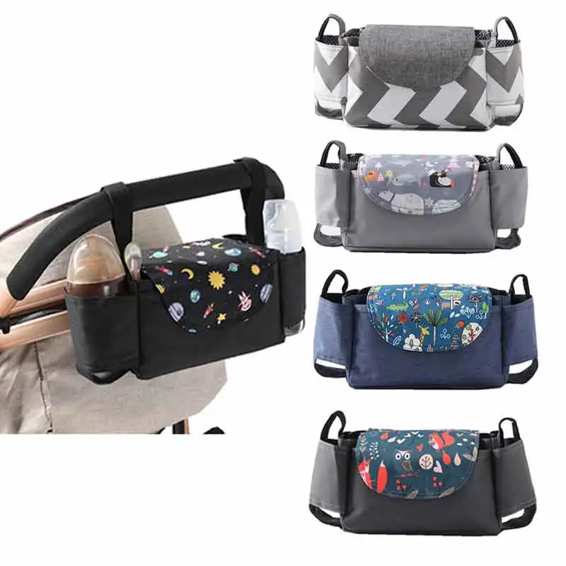 

Buggy Baby Pram Organizer Multipurpose Bottle Holder Cart Hanging Bag Accessory Waterproof Outdoor Travel Bag