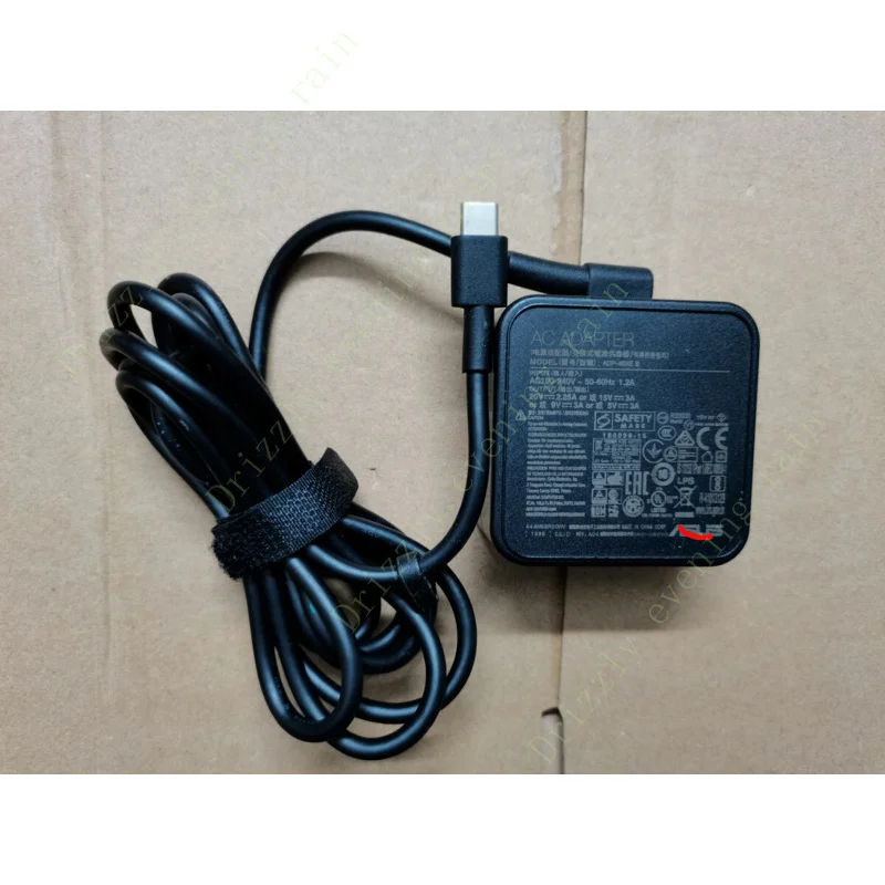 95НОВЫЙ 20V2.25A ADP-45XE B для ASUS ZenBook Flip S UX370UA оригинальный адаптер переменного тока USB-C 45